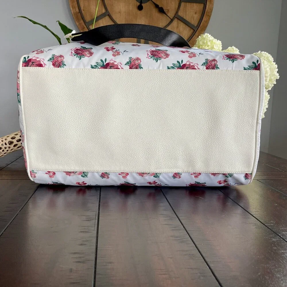 RARE Juicy Couture Lmtd Edition Floral Extra Large Weekender Travel Duffel Bag - Picture 7 of 13